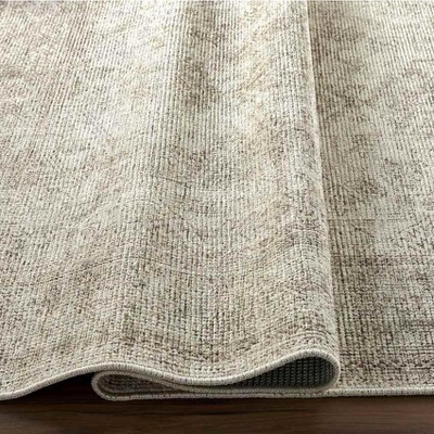 Margot Sage and Cream 7'10" x 10' Handmade Rectangular Area Rug