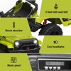 12V Kids Ride-On Truck w/Remote - 3 Speeds (Max 2.5MPH), Dual Motors, LED Lights, Music (Ages 3-8, 61lbs) - 4 of 4