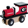 MasterPieces Officially Licensed NCAA Georgia Bulldogs Wooden Toy Train Engine For Kids - 2 of 4