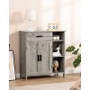 USIKEY Storage Cabinet, Floor Cabinet with Doors and Shelves, Coffee Bar Cabinet with Drawer, Organizer Cabinet for Living Room, Dining Room - 3 of 4