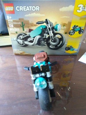 Lego Creator 3 In 1 Vintage Motorcycle Building Toys 31135 : Target