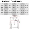 Juniors Womens Stranger Things Hawkins High School Tiger 1983 Cowl Neck Sweatshirt - 4 of 4