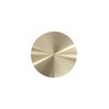 Manhattan Comfort Set of 2 Anderson Leatherette Upholstered End Tables with Gold Tabletop - 4 of 4