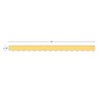 Teacher Created Resources® Composition Yellow Scalloped Border Trim, 35 Feet Per Pack, 6 Packs - 4 of 4