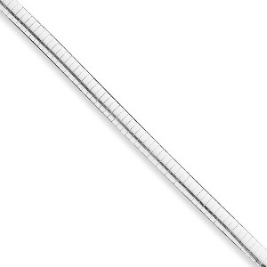 Black Bow Jewelry 6mm Sterling Silver Cubetto Chain Necklace - 1 of 4