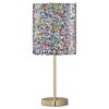 Maddy Metal Table Lamp: Sequined Shade, Goldtone Base - Signature Design by Ashley - 2 of 3