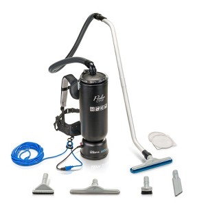 Prolux 10 Quart Powerful Lightweight Backpack Vacuum w/ 1-1/2in Tool Kit and 5 YR Warranty - 1 of 4