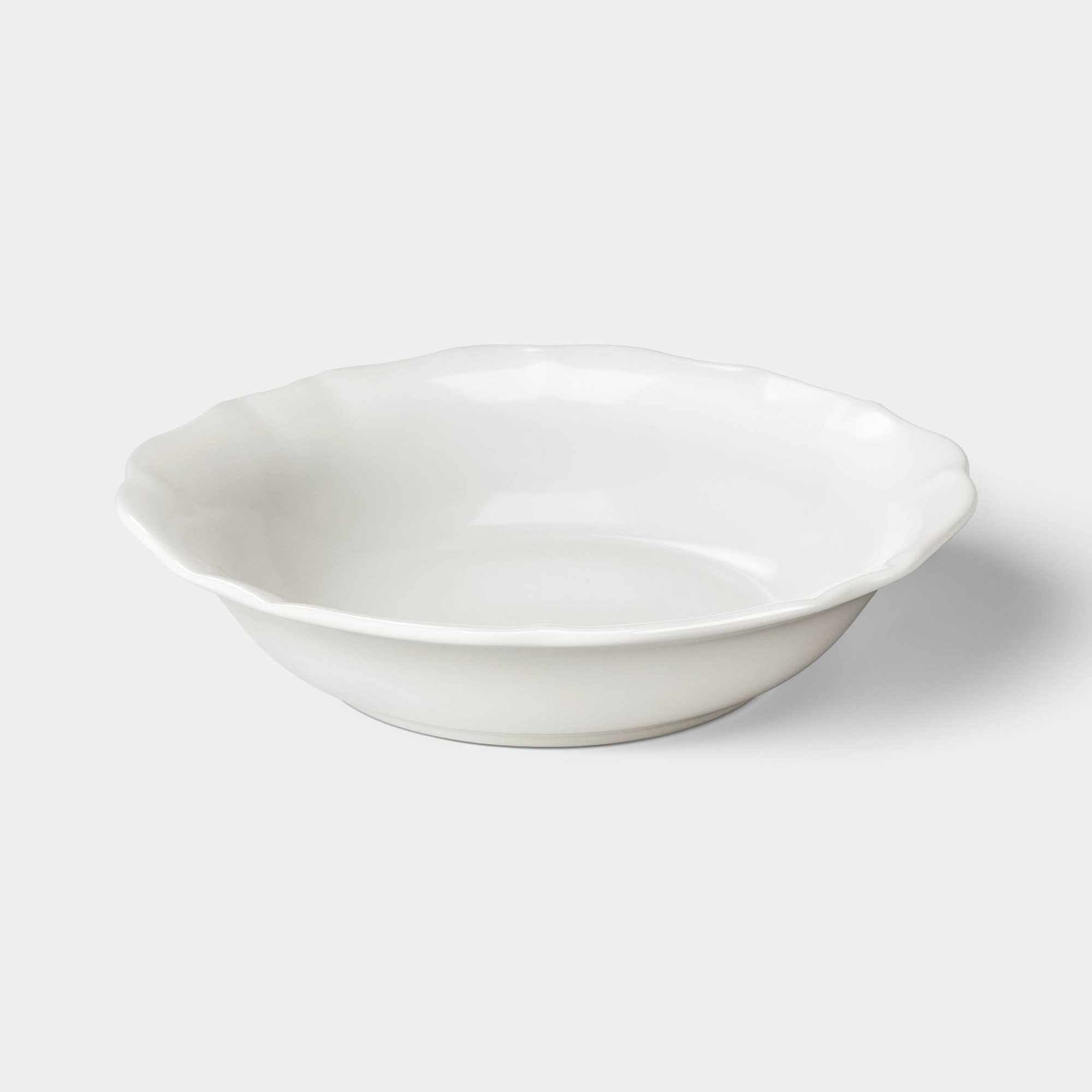 Stoneware Legacy Heirloom Dinner Bowl Ivory - Threshold™