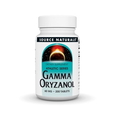 Gamma Oryzanol 60mg by Source Naturals, Inc.  -  200 Tablet