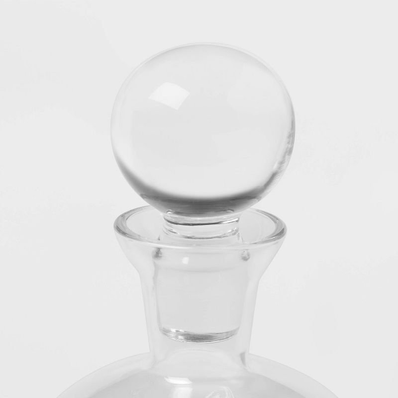 Liquor Glass Decanter with Stopper Clear - Threshold&#8482;, 4 of 7