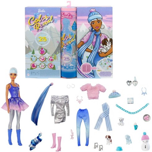 Barbie Colour Reveal Doll & Accessories 25 Surprises 2 Outfits New Kids Xmas Toy 