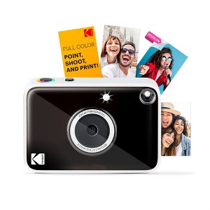★タッチパネル美品 SSD128GB★Q616/P カメラ 高解像度 PC167 KODAK Printomatic+ Instant Print Camera (Blue) 10MP, RGB LED, Zink