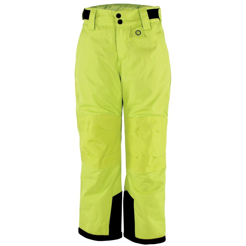 Hudson Baby Unisex Snow Pants, Lime, 1 of 5