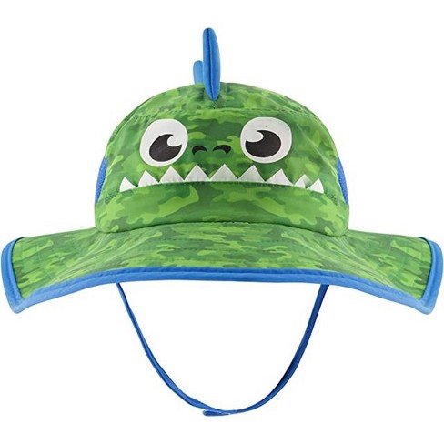 Addie & Tate Kid's Sun Hat For Boys And Girls With Uv Protection, Toddlers  And Kids Ages 2-7 Years (camo Dino) : Target