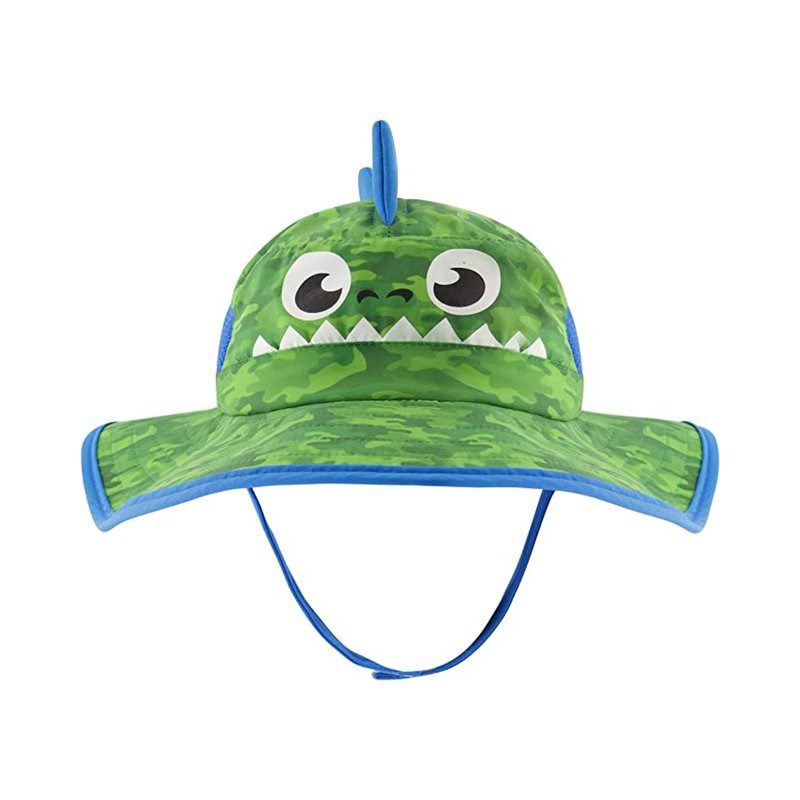 Addie & Tate Kid's Sun Hat for Boys and Girls with UV Protection, Toddlers and kids Ages 2-7 Years (Camo Dino), 1 of 4