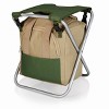 Picnic Time 5pc Garden Tool Set with Tote And Folding Seat - Olive Green - image 3 of 4