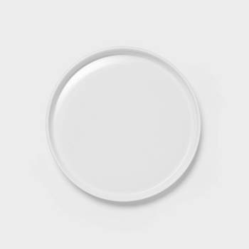 8" Plastic Stella Salad Plate White - Threshold™