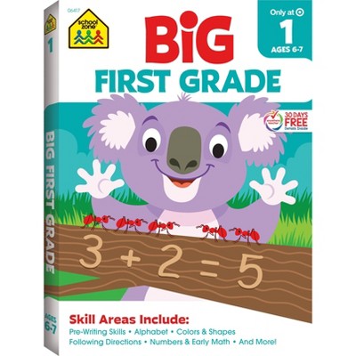 Big First Grade Workbook - Target Exclusive Edition - By School Zone ...