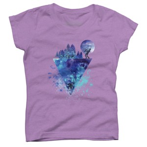 Girl's Design By Humans Play Music On The Edge By Maryedenoa T-Shirt - 1 of 2