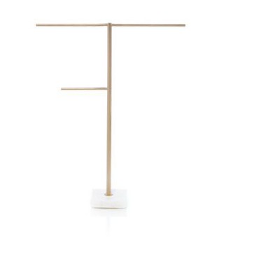 Jewelry F Shaped Stand  - Gold - Shiraleah