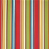 Westport 2-Piece Squared Edge Seat Cushion Set - Pillow Perfect: Weather-Resistant, Festival-Style Stripe Design, Ties & Zipper Closure - 4 of 4