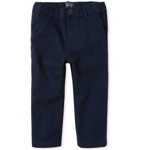The Children's Place Baby Boys Uniform Stretch Skinny Chino Pants - 1 of 4