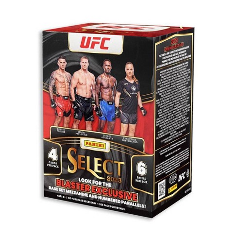 2023 Panini Ufc Select Ultimate Fighting Trading Card Blaster Box : Target