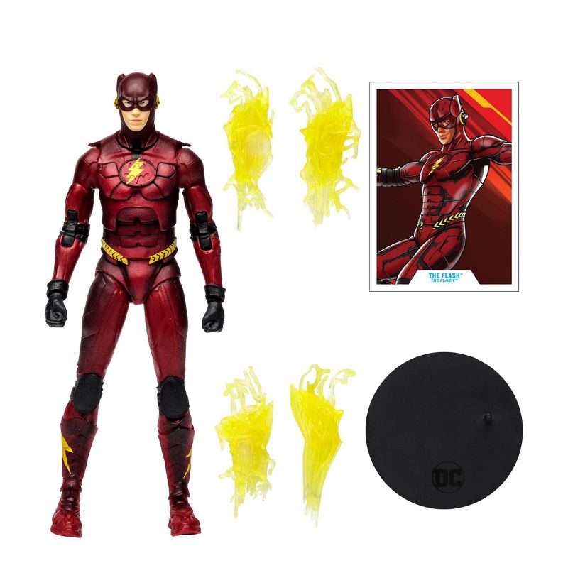 McFarlane Toys DC Multiverse The Flash Movie Batman Costume Action Figure, 4 of 12