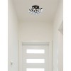 Elegant Lighting Corona 10 inch black flush mount - 2 of 4