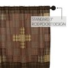 Prescott Shower Curtain Unlined 72x72 VHC Brands - 3 of 4