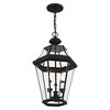Livex Lighting Georgetown 3 - Light Pendant in  Black - 3 of 4