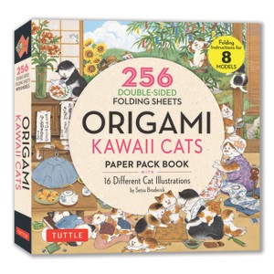 Origami Kawaii Cats Paper Pack Book - by  Tuttle Studio (Paperback) - 1 of 1