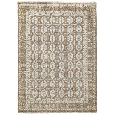 Malibu Woven Jute Rug With Fringe Cream/gray - Threshold™ Designed With  Studio Mcgee : Target