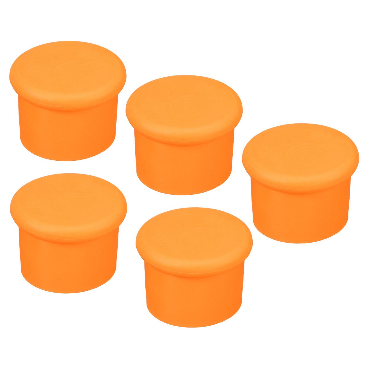Unique Bargains Silicone Unbreakable Reusable Beverage Wine Stoppers 5 Pcs