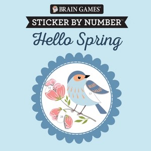 Brain Games - Sticker by Number: Hello Spring (Mini 7x7 Inches) - by  Publications International Ltd & New Seasons & Brain Games (Paperback) - 1 of 1