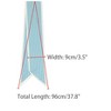 INSPIRE CHIC Women's Polka Dots Contrast Color Skinny Long Satin Silky Ribbon Neck Scarves 1Pc - 3 of 4