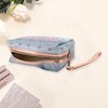 Unique Bargains Women's Portable Love Pink Makeup Bag 1 Pc - 3 of 3