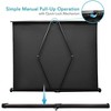 Pyle 40" Fold-Out Projector Screen with Tripod Stand - 2 of 4