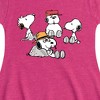 Girls' - Peanuts -  Fit & Flair Cap Sleeve Dress - image 2 of 3