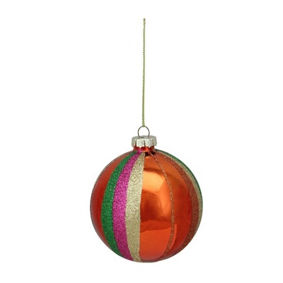 glitter ball christmas ornaments