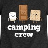 Girls' - Instant Message - Camping Crew Smores Fitted Short Sleeve Graphic T-Shirt - 2 of 4