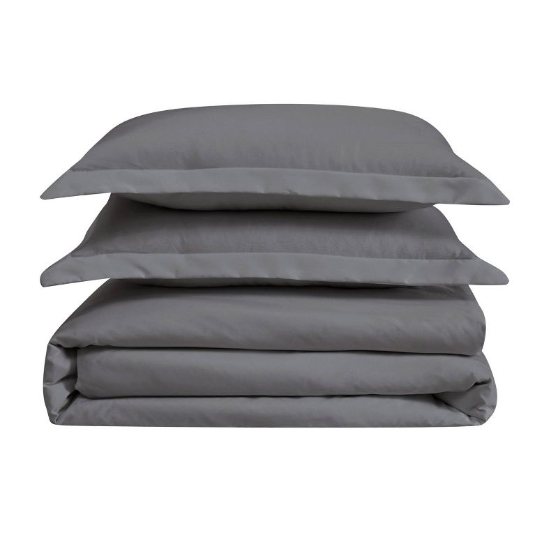 Heritage Solid Duvet Cover Set - Cannon, 3 of 8