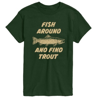 Men's - Instant Message - Fish Around Short Sleeve Graphic T-Shirt
