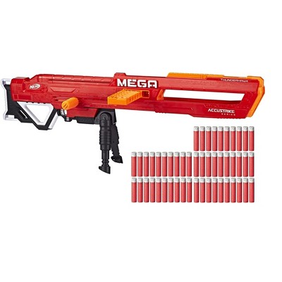 Nerf N-strike Mega Accustrike Thunderhawk Blaster With 50 Nerf Mega ...