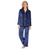 Collections Etc Soft Velveteen Pj Set - 2 of 4