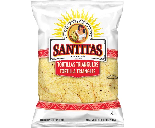 Santitas White Corn Tortilla Chips - 11oz