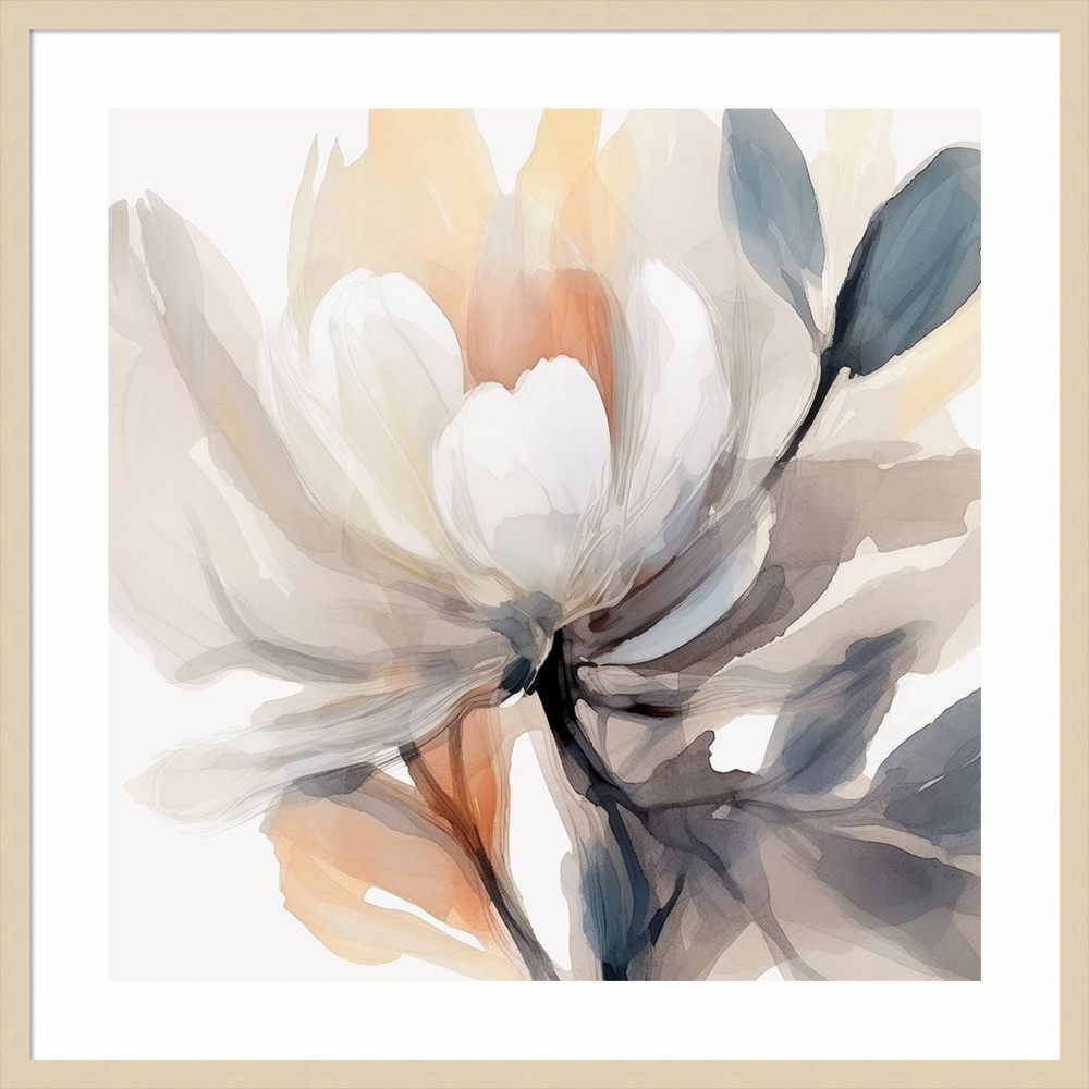 Amanti Art 33x33 Bloom in The Now II by Lazar Studio Wood Framed Wall Art Print