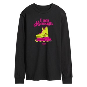 Men's - Barbie - I Am Kenough Rollerblades Long Sleeve Graphic T-Shirt - 1 of 3