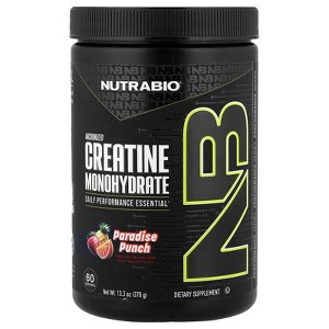 NutraBio Micronized Creatine Burst, Island Splash Fruit Punch, 0.83 lb (379 g) - 1 of 4