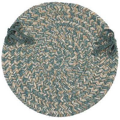 Colonial Mills Tremont - Teal Chair Pad, Set of 4